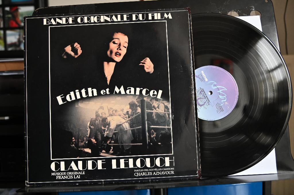 2LP 1983 Edith Piaf " Bande Orginale du Film Edith & Marcel, 1980 - 1989, Ophalen of Verzenden, Zo goed als nieuw, 12 inch