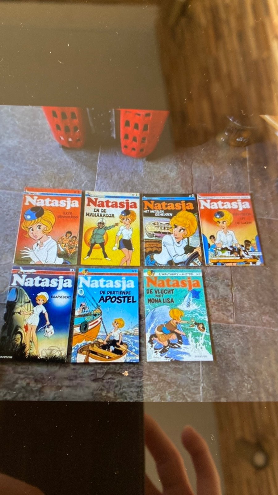 7 stripboeken Natasja, Meerdere stripboeken, Ophalen of Verzenden, Zo goed als nieuw
