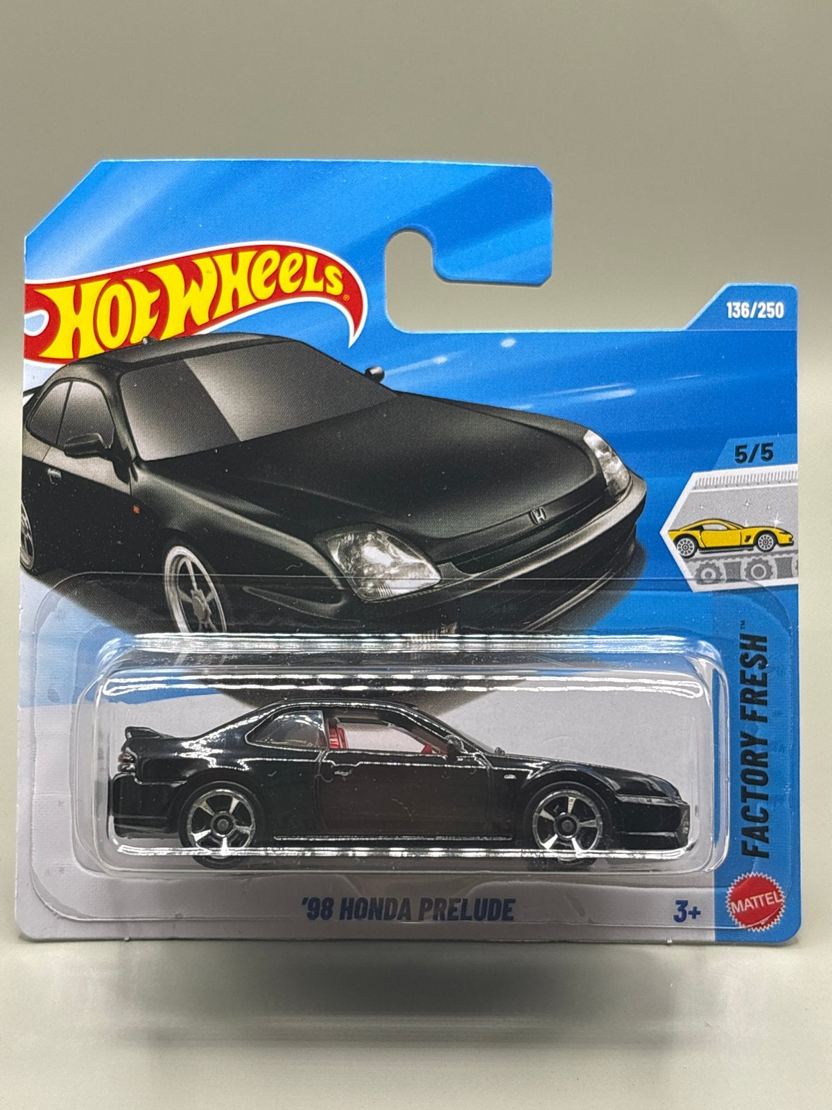 Hot Wheels '98 Honda Prelude - Factory Fresh 2026, Auto, Nieuw, Ophalen of Verzenden, Mattel