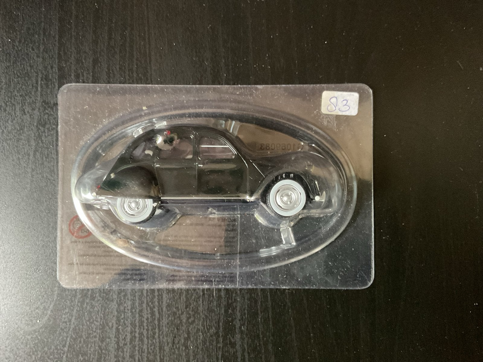 Norev SA Citroën 2CV modelauto - Zwart, Overige merken, Auto, 1:32 tot 1:50, Nieuw