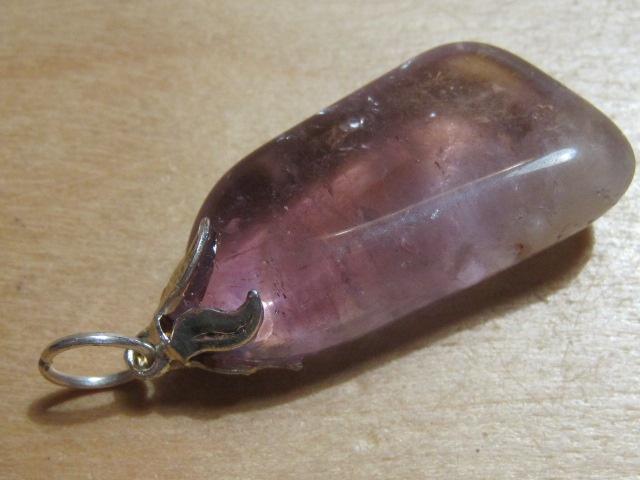 h. 3x grote edelsteenhanger AMETRIEN (7), Sieraden, Tassen en Uiterlijk, Kettinghangers, Overige voorstellingen, Verzenden, Paars