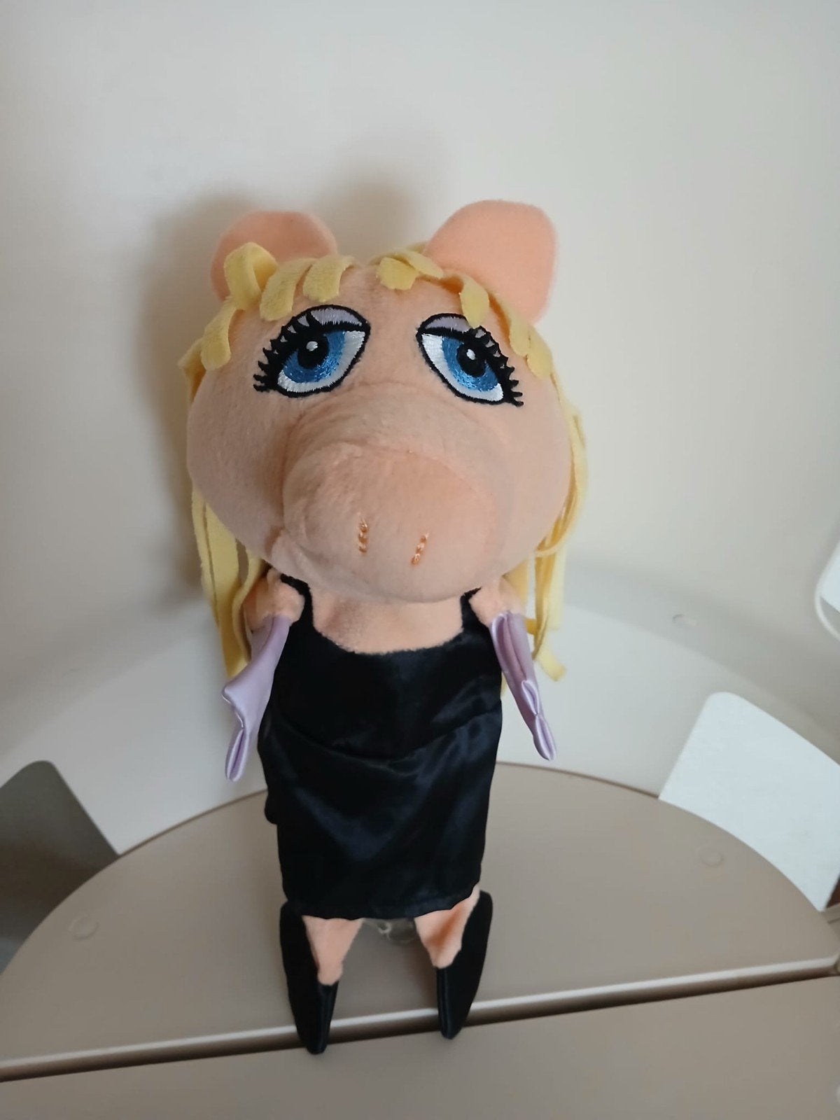 Muppets handpoppen Miss Piggy Disney., Ophalen of Verzenden, Zo goed als nieuw