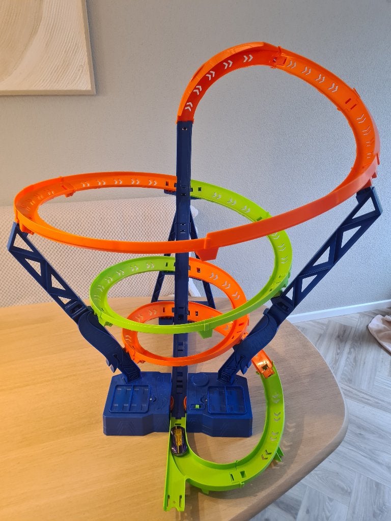 Hot wheels action hyper speed crash, Kinderen en Baby's, Speelgoed | Racebanen, Ophalen of Verzenden, Zo goed als nieuw, Elektrisch