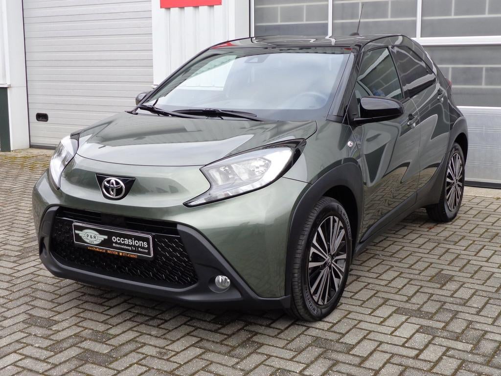 Toyota Aygo X 1.0 VVT-i S-CVT Play AUTOMAAT,Navi,Climate con, Auto's, Toyota, Stof, Gebruikt, Zwart, Adaptive Cruise Control