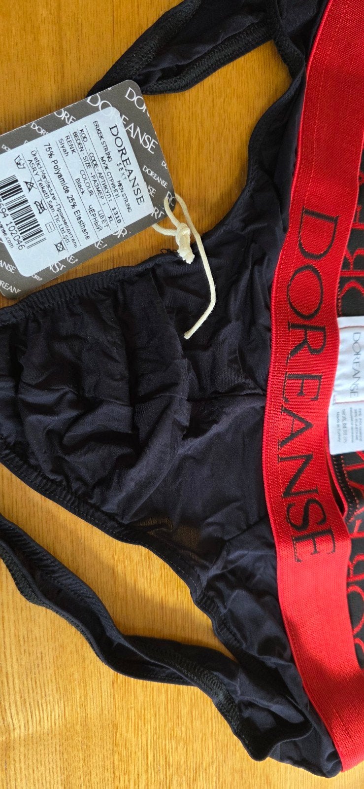 Doreanse Sexy Jockstrap - Polyamide Elasthan Mix - Maat L, Verzenden