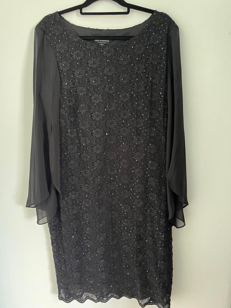 Galajurk, feestkleding/ avondjurk, Kleding | Dames, Gelegenheidskleding, Galajurk, Zwart, Maat 42/44 (L), Ophalen of Verzenden