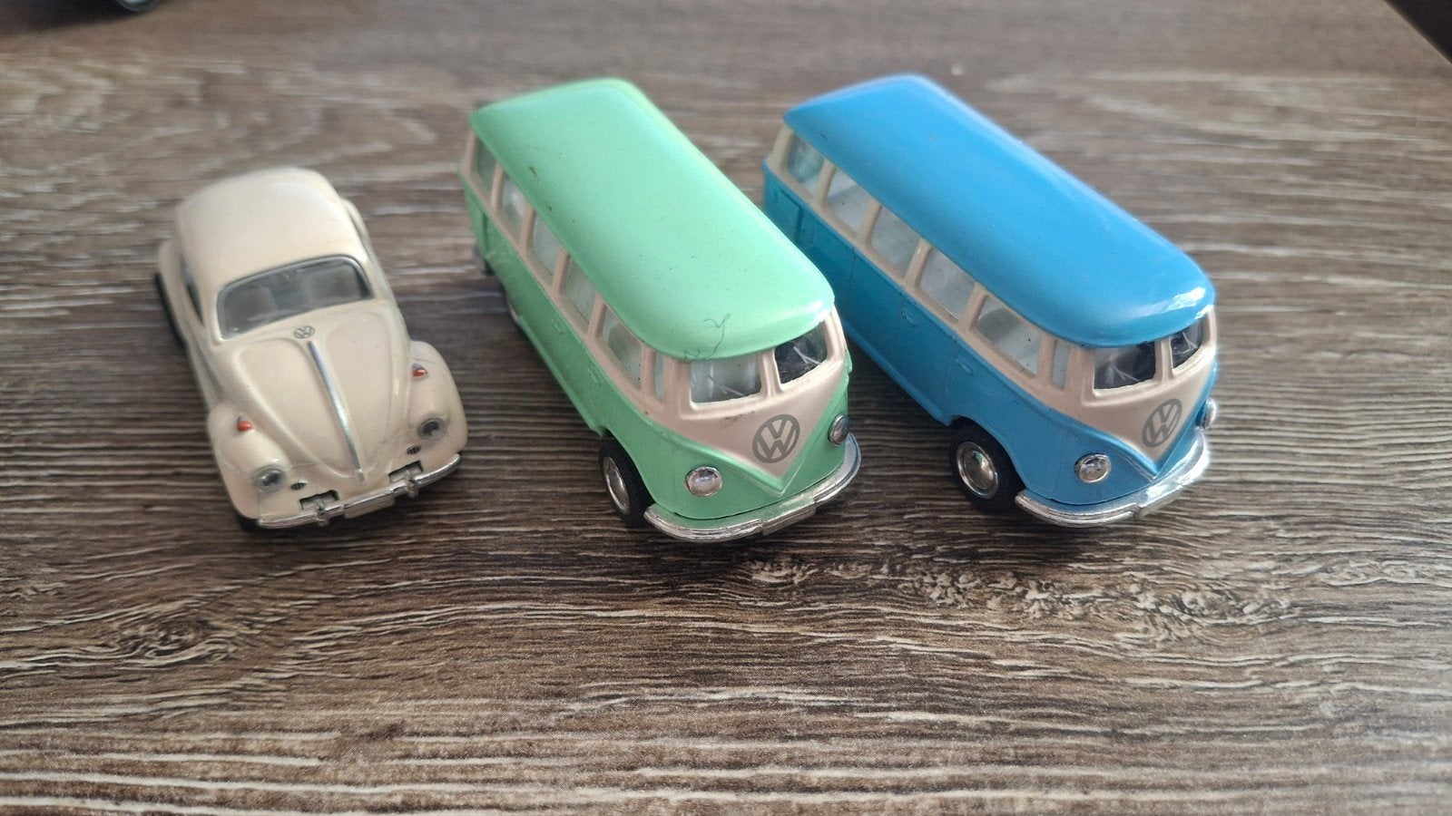 Kinsmart VW busjes en kever, Ophalen of Verzenden, Zo goed als nieuw, Auto, Overige merken