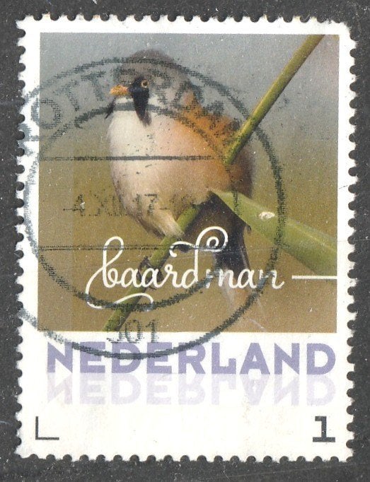 Carla --187 H Persoonlijke zegel Baardman, Verzenden, Na 1940, Gestempeld