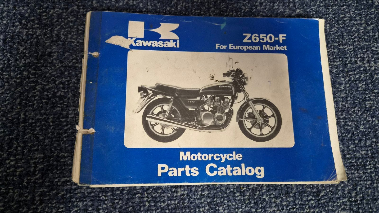 Kawasaki Z650-F Onderdelen Catalogus (Origineel), Motoren, Ophalen of Verzenden, Kawasaki