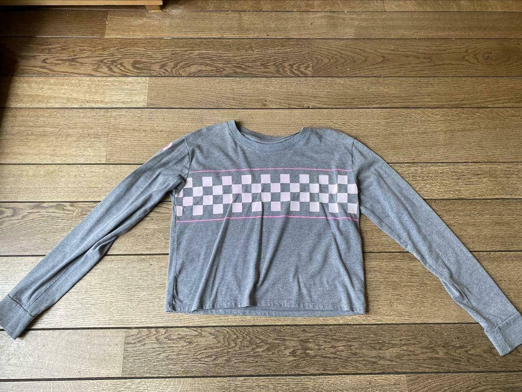 Leuk kort Hollister shirt maar XS, Ophalen of Verzenden, Zo goed als nieuw, Lange mouw, Maat 34 (XS) of kleiner