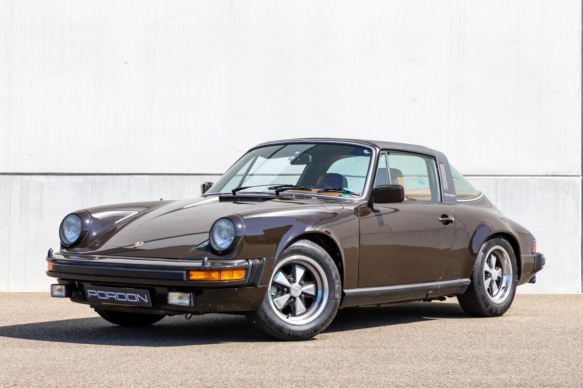 Porsche 911 3.0 SC TARGA (bj 1979), 188 pk, 4 stoelen, Leder, Bruin