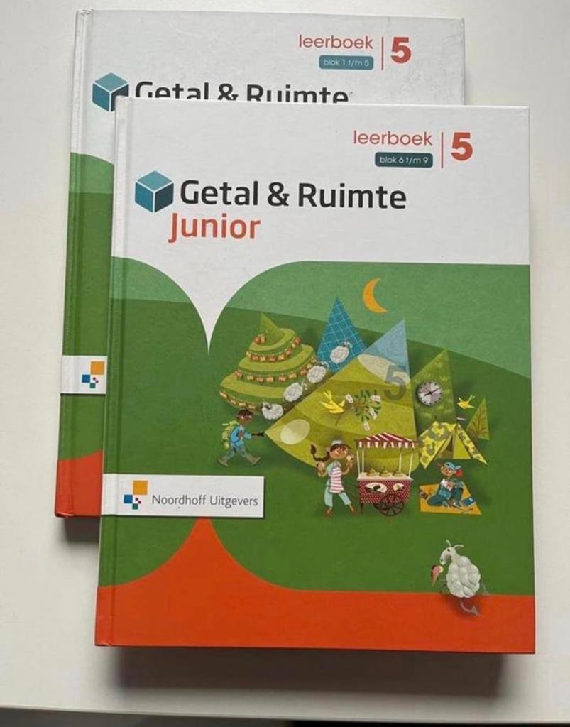Getal en ruimte leerboeken groep 5 t/m 7, Ophalen of Verzenden, Overige niveaus, Nederlands
