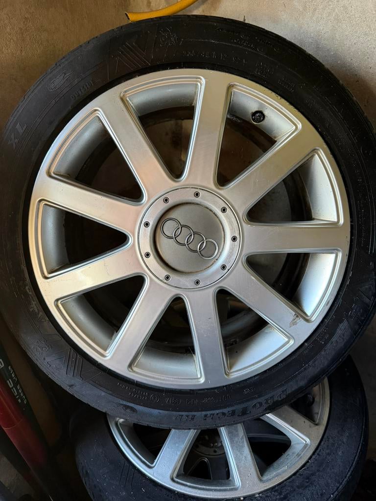 17 inch Audi velgen, Ophalen, Gebruikt