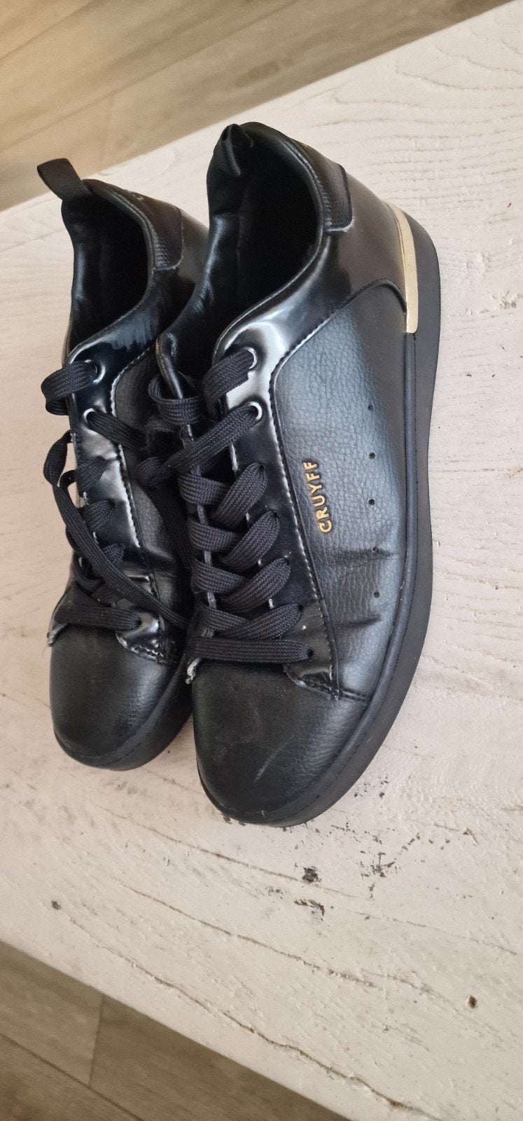 Cruyff sneakers zwart - Maat 43, Ophalen, Cruyff, Zwart, Sneakers of Gympen