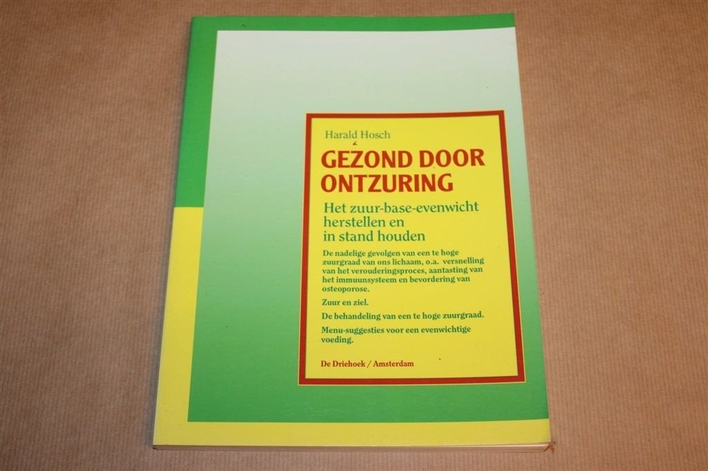 Gezond door Ontzuring — Zuur-Base-Evenwicht en Voeding, Ophalen of Verzenden, Gelezen