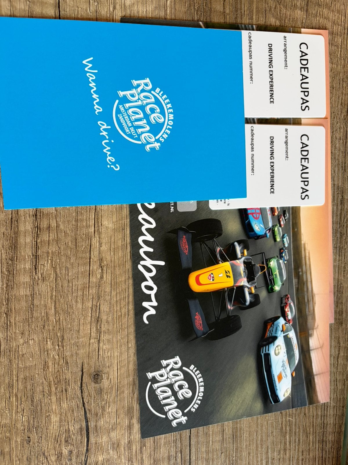 2 nieuwe! cadeaubonnen voor Race Planet Zandvoort, Tickets en Kaartjes, Twee personen, Cadeaubon, Arrangement, Overige typen