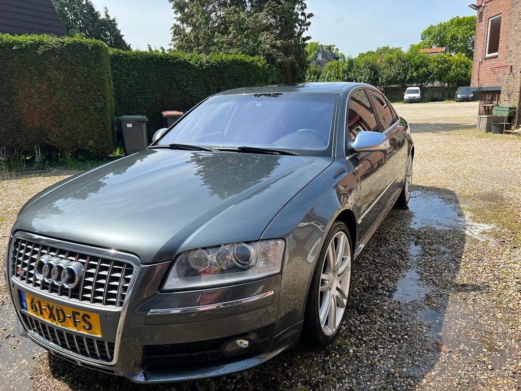 Audi S8 5.2 331KW Quattro AUT 2007 Grijs 450pk, Auto's, Audi, Automaat, 5204 cc, 120 €/maand, 1915 kg