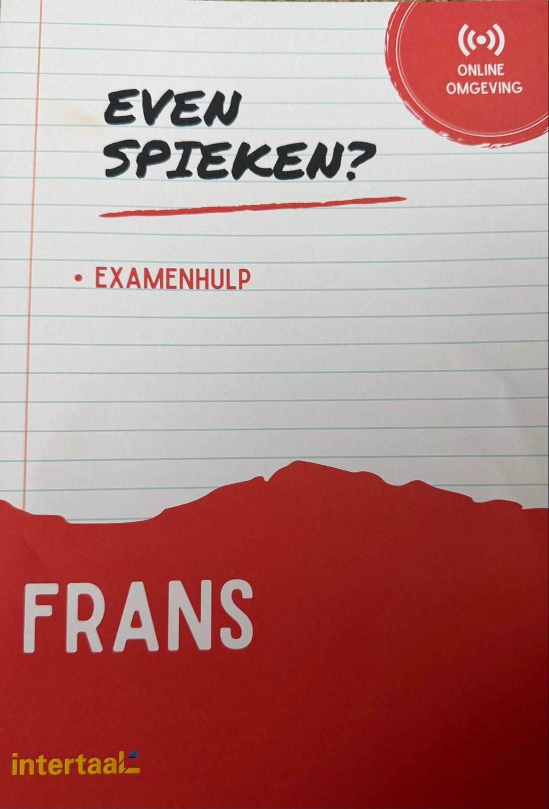 Even Spieken? Examenhulp Frans - Intertaal, Ophalen of Verzenden, Nieuw, Non-fictie