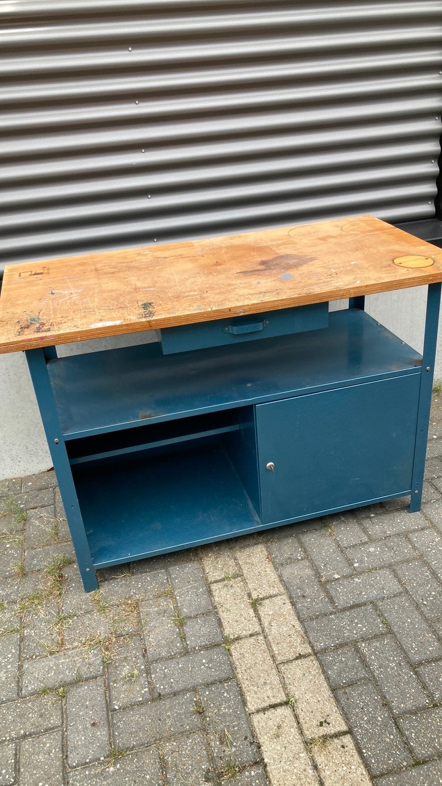 Werkbank 119 x 60, Ophalen, Gebruikt