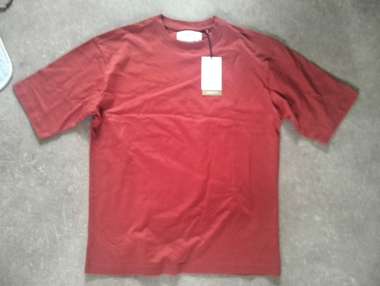 Nieuw #basicz T-shirt - Loose Fit - Rood, Ophalen, #basicz, Nieuw, Overige maten