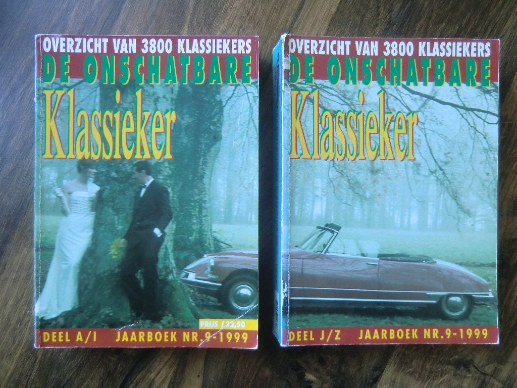 2 Jaarboeken van de onschatbare Klassieker 1999, Boeken, Auto's | Boeken, Ophalen of Verzenden, Zo goed als nieuw