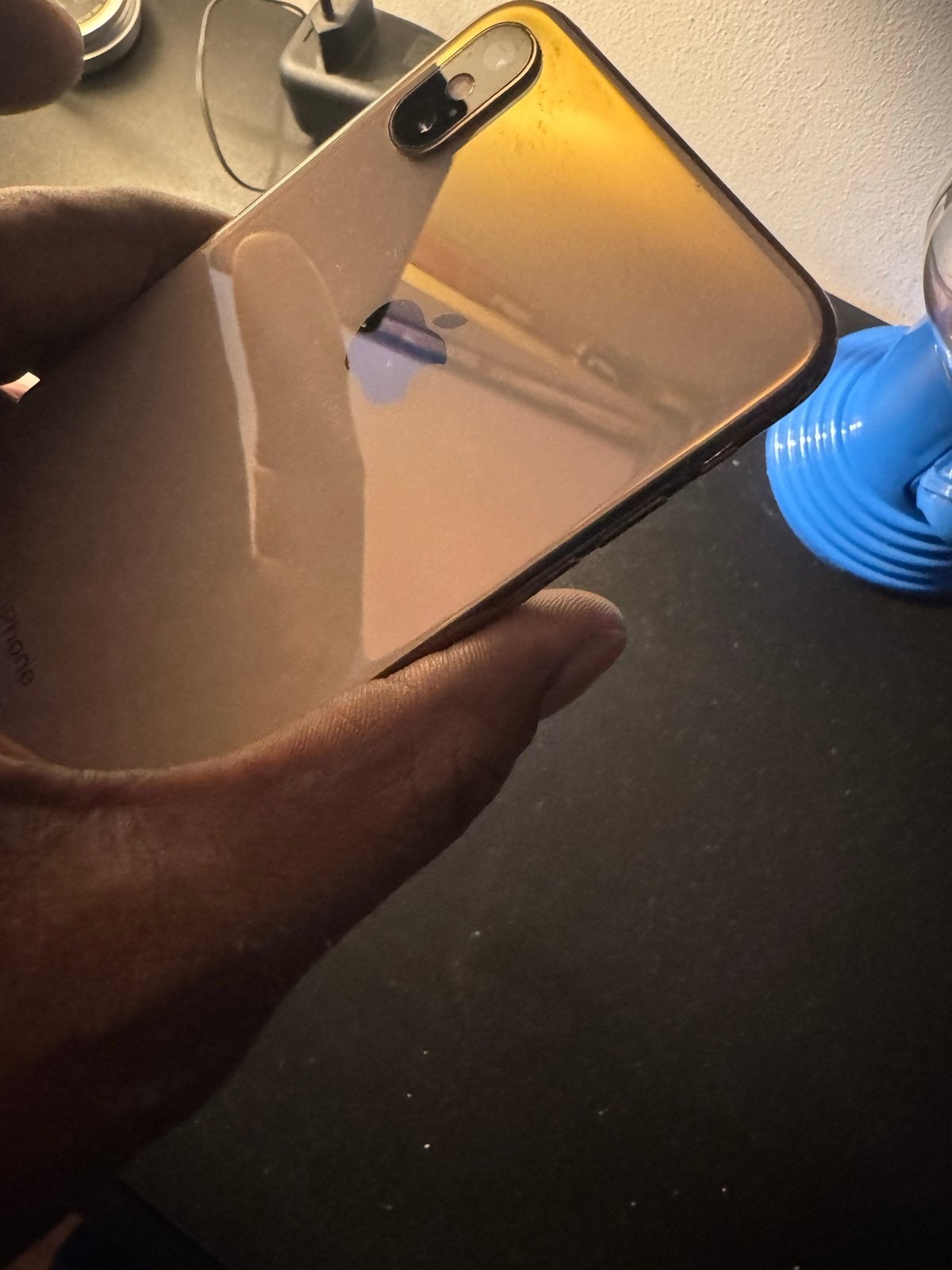 iPhone XS Max 64 GB - Goud, Telecommunicatie, Mobiele telefoons | Apple iPhone, Gebruikt, Ophalen of Verzenden, IPhone XS Max
