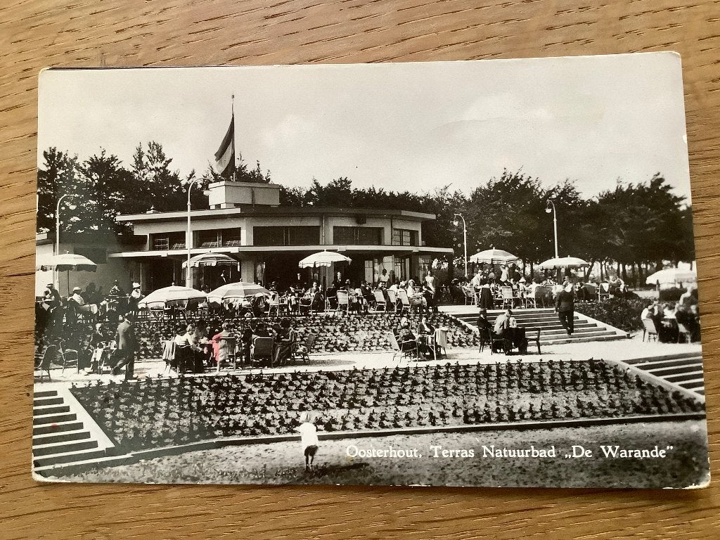 Oosterhout, natuurpad De Warande, Ophalen of Verzenden, 1960 tot 1980, Noord-Brabant