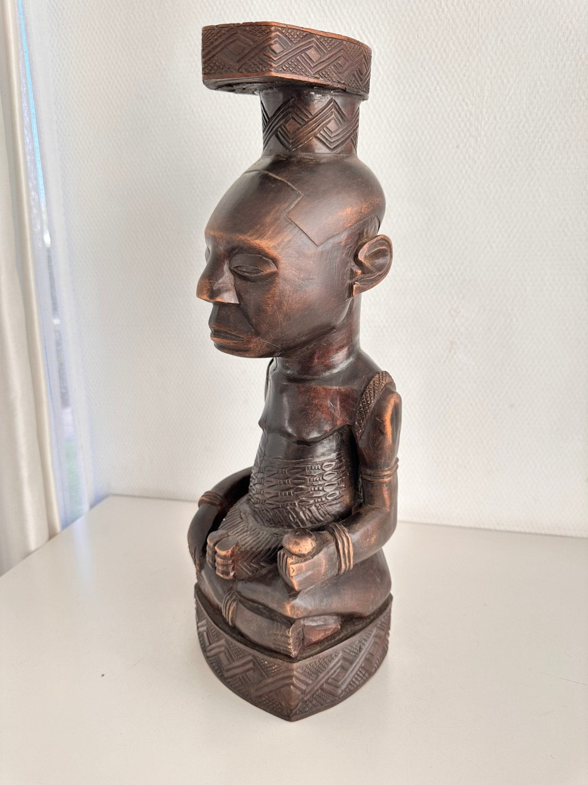 Kuba NDOP Afrikaans Konings beeld Afrikaanse beelden 1940, Ophalen of Verzenden