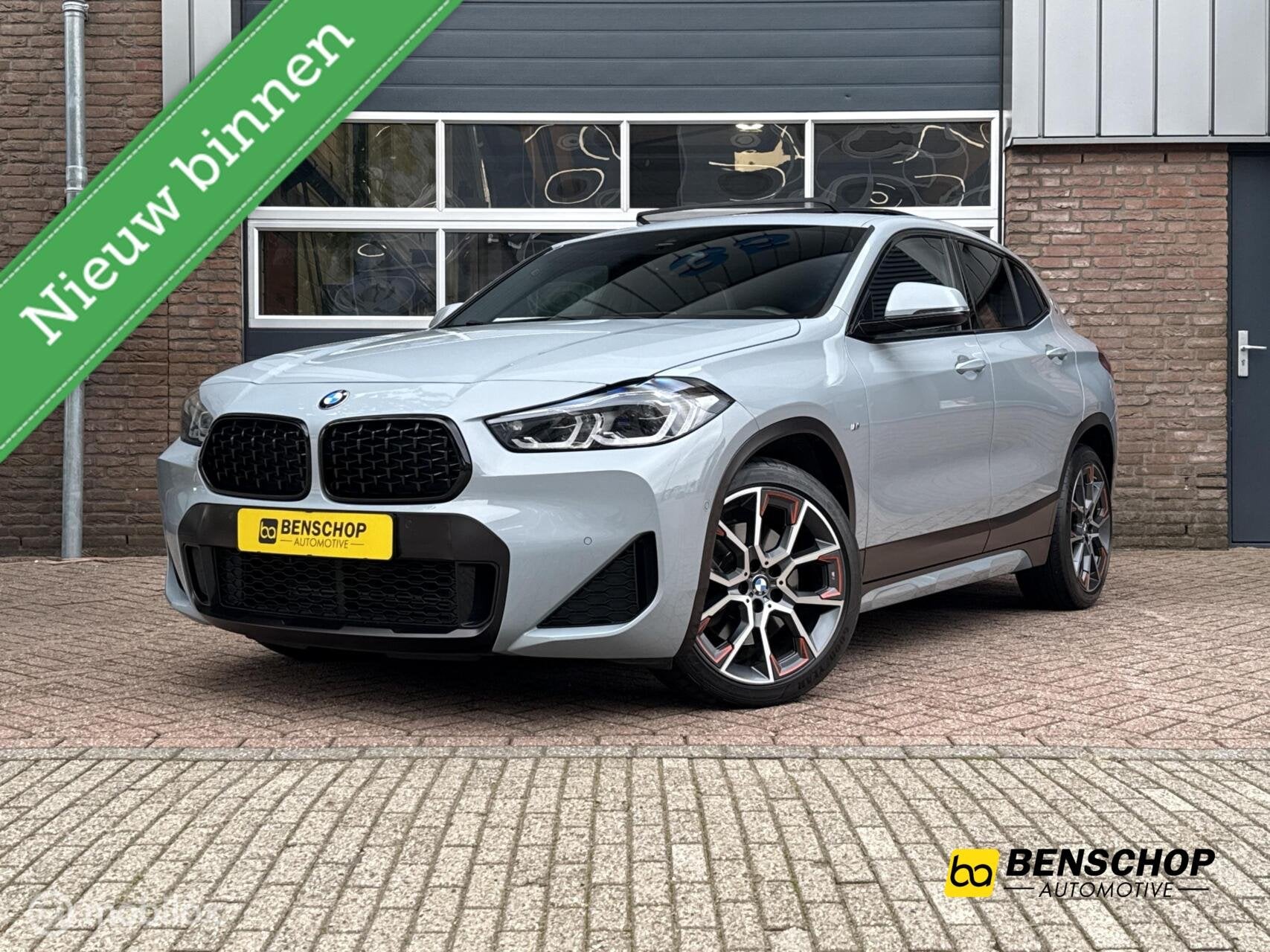 BMW X2 sDrive20i M Sport - Mesh Panodak HUD Navi Carplay Cam, Auto's, 1998 cc, X2, 4 cilinders, Automatische klimaatregeling
