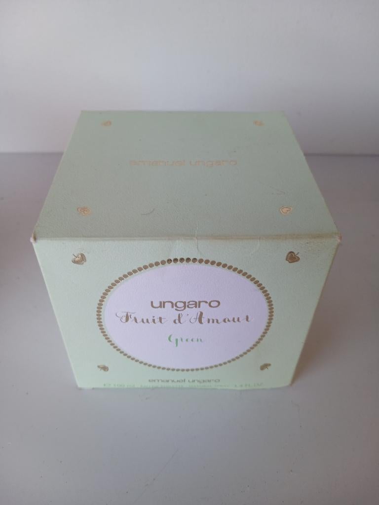 Emanuel Ungaro : Fruit d ´ Amour GREEN eau de toilette spray, Verzenden, Nieuw, Parfumfles, Gevuld