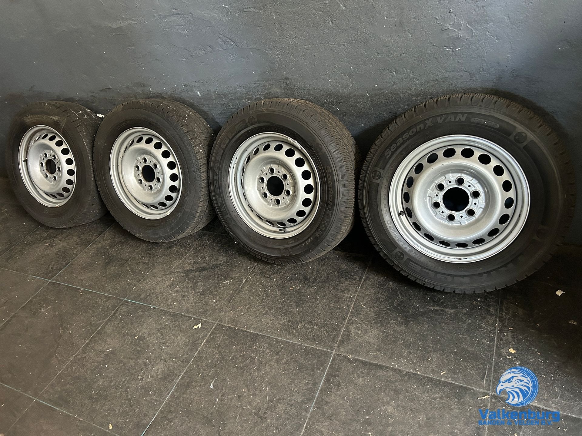7-8mm! Originele Mercedes Sprinter B907 B910 16 inch stalen, -, Banden en Velgen, Ophalen of Verzenden, All Season