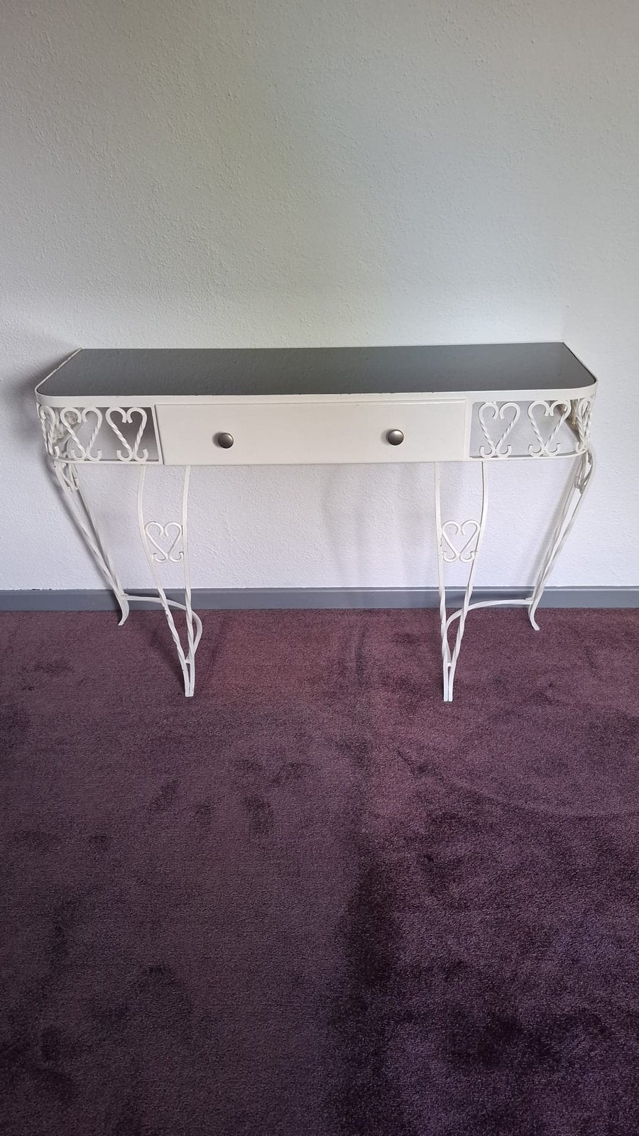 Sidetable kaptafel 100x50x33, 100 tot 150 cm, Ophalen of Verzenden, Zo goed als nieuw, 25 tot 50 cm