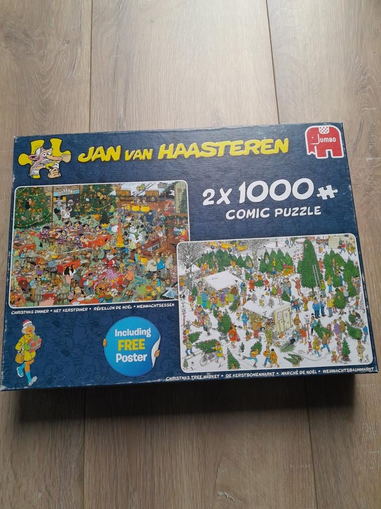 Jan van Haasteren puzzels, Hobby en Vrije tijd, Denksport en Puzzels, Ophalen, 500 t/m 1500 stukjes, Zo goed als nieuw