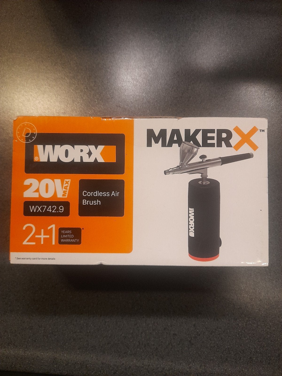 Worx MakerX 20V Draadloze Airbrush WX742.9, Ophalen of Verzenden, Nieuw