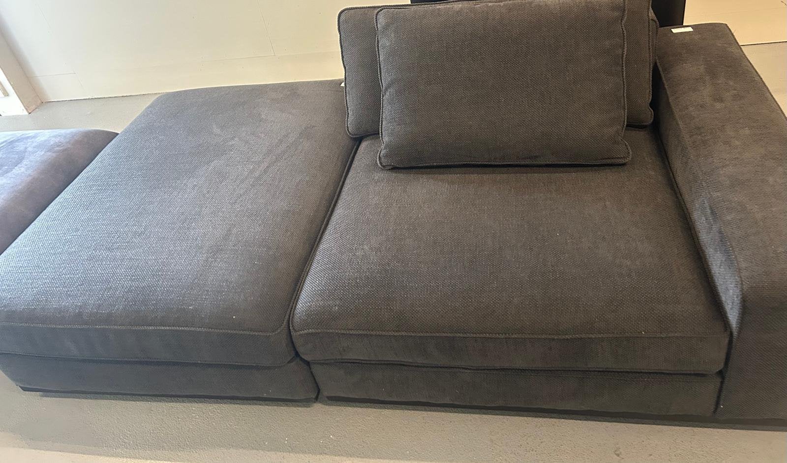 PTMD Set: Bank New Block Element Rechts en Hocker (2 delen), Ophalen, Overige maten, Zo goed als nieuw, Minder dan 150 cm