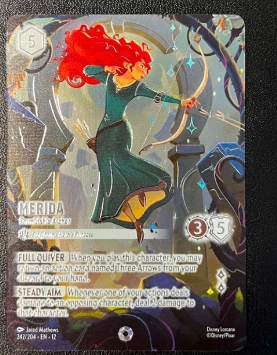 Merida Iconic disney lorcana, Ophalen, Zo goed als nieuw