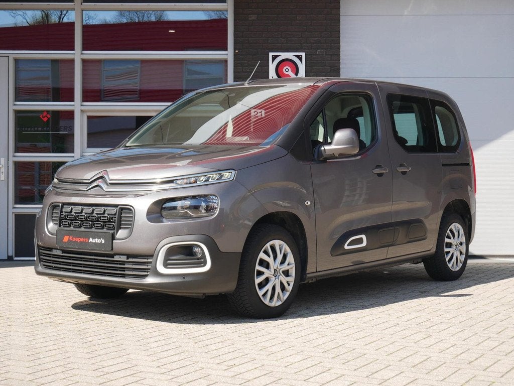 Citroen Berlingo combi 1.2 PureTech Camera| Cruise| Clima| C, Voorwielaandrijving, Stof, Gebruikt, 1199 cc