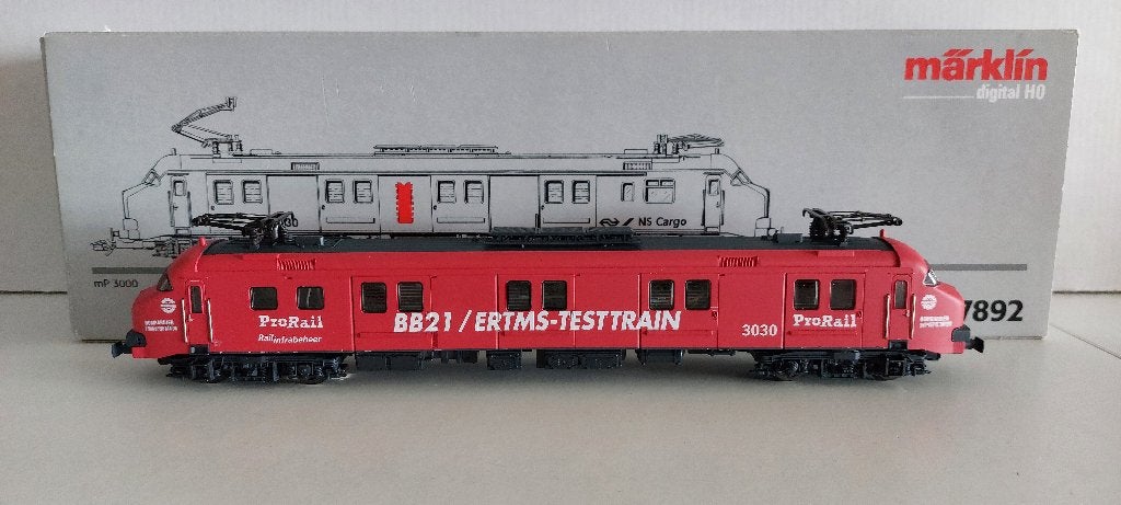 Digitale ERTMS Testtrain van Marklin **Nieuwstaat** (04), Wisselstroom, Locomotief, Ophalen of Verzenden, Märklin