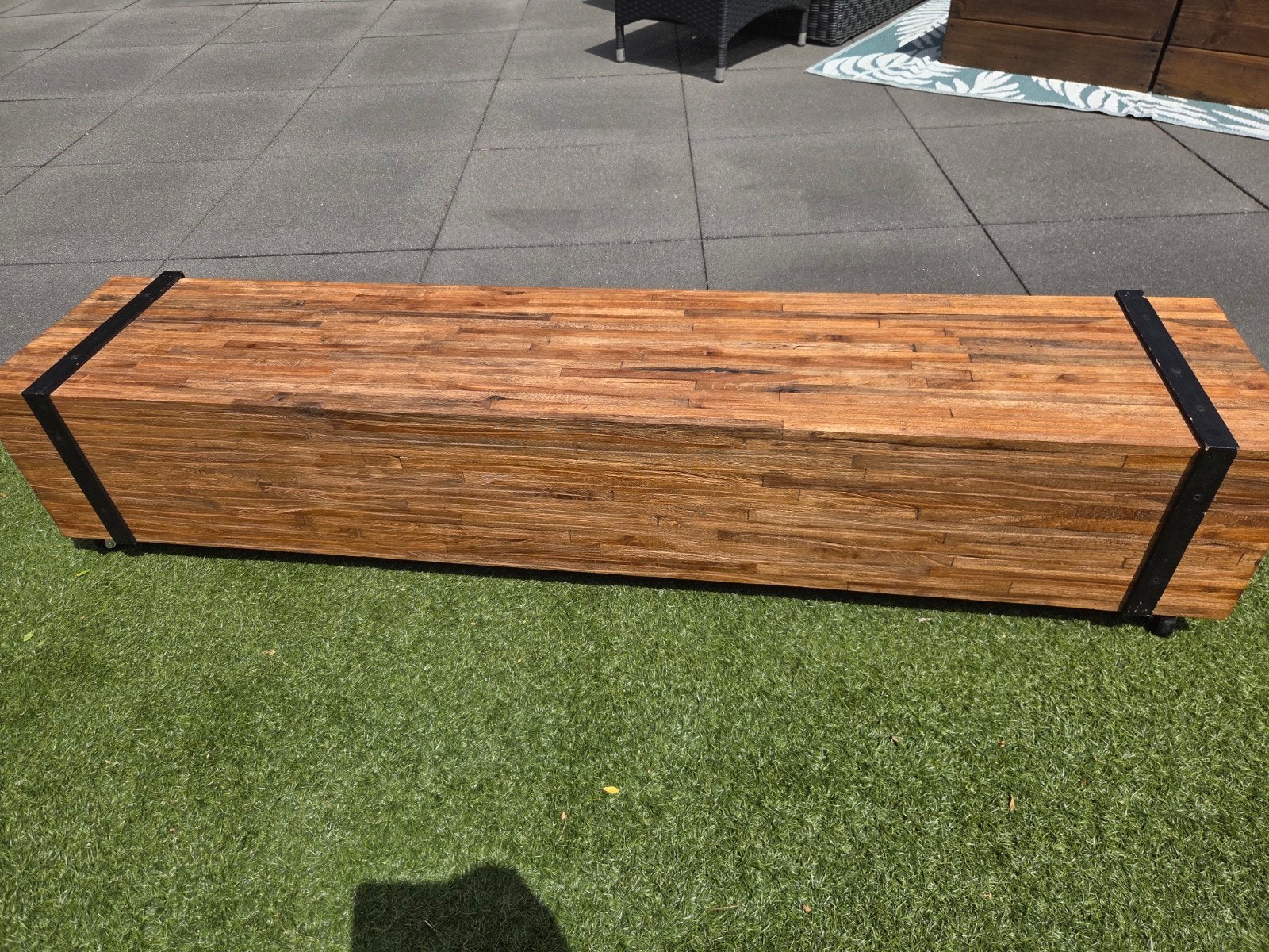 Tv meubel/salontafel/bankje, Ophalen, Gebruikt, Hout