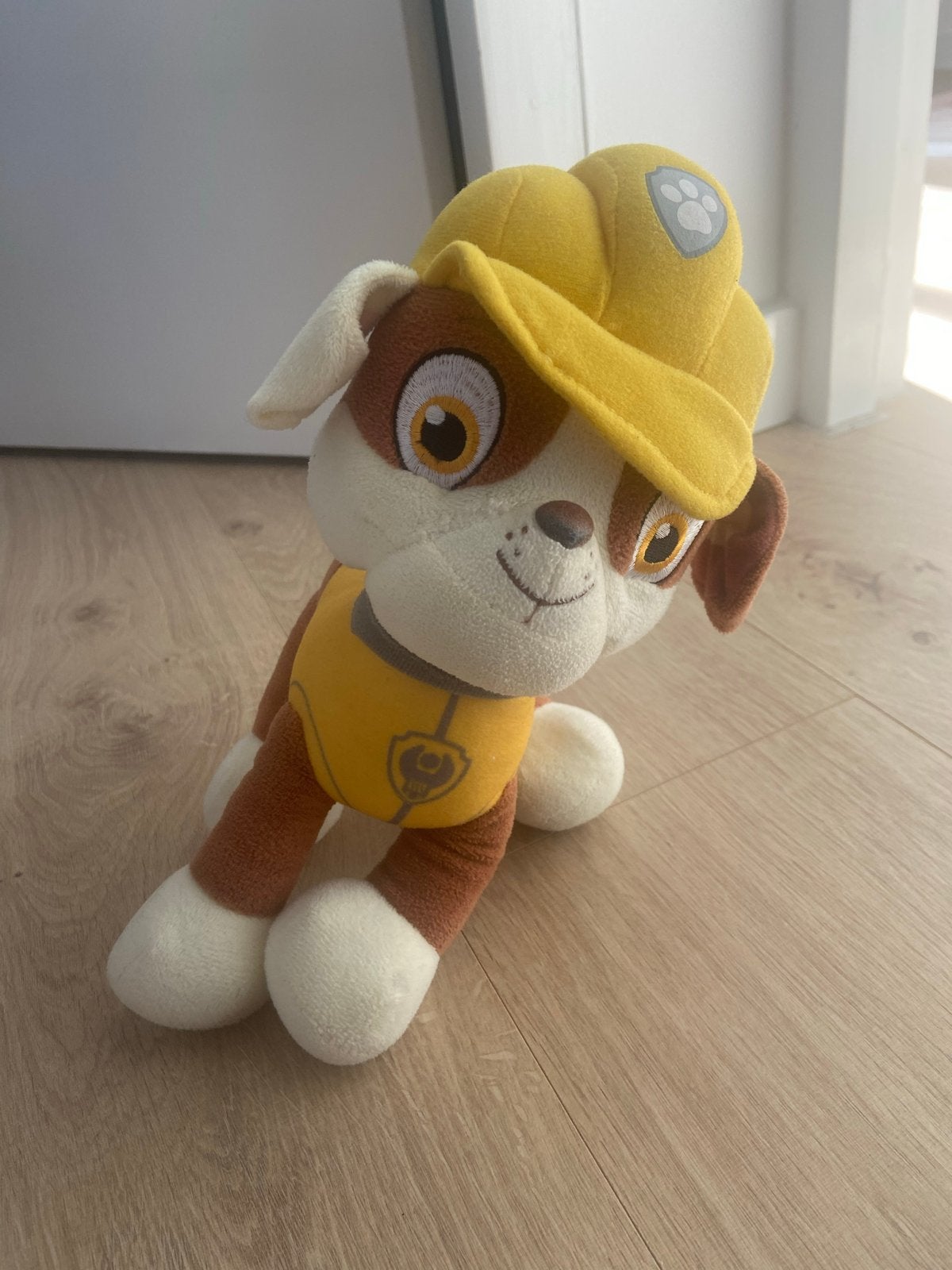 Knuffel Rubble Paw Patrol, Overige merken, Zo goed als nieuw, Middelgroot (20 tot 80 cm), Meerkleurig
