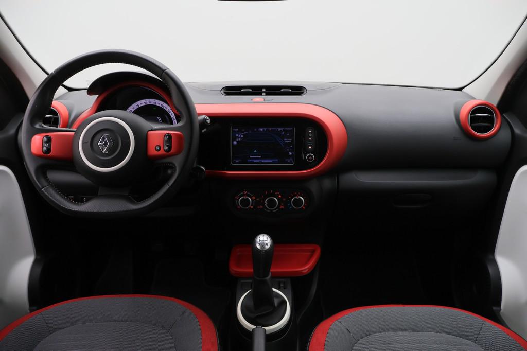 Renault Twingo 1.0 SCe Dynamique Camera, Navigatie, Cruise,, Gebruikt, 840 kg, 4 stoelen, Wit