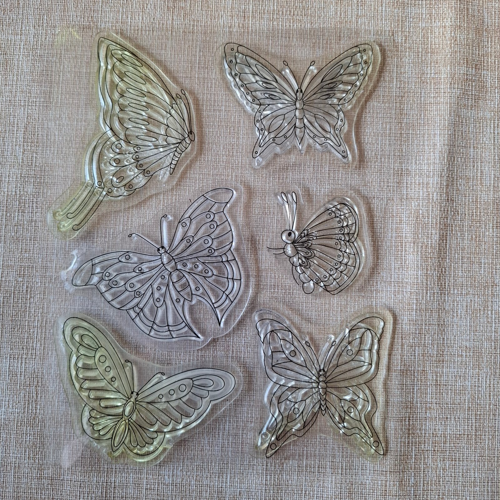Clear stamps, Hobby en Vrije tijd, Ophalen of Verzenden, Zo goed als nieuw, Clearstamp