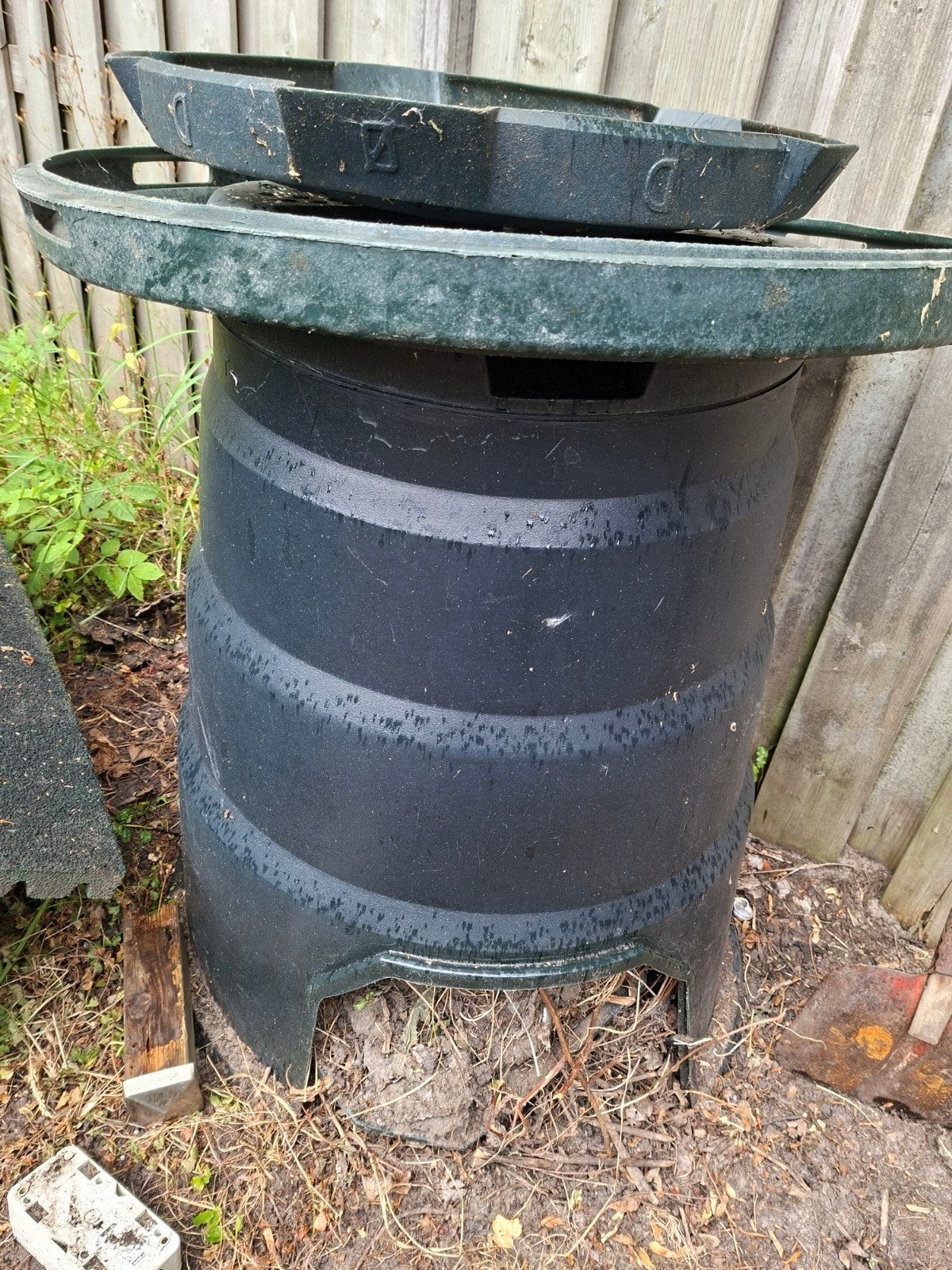 Compostbak helemaal compleet, Ophalen, Compostbak