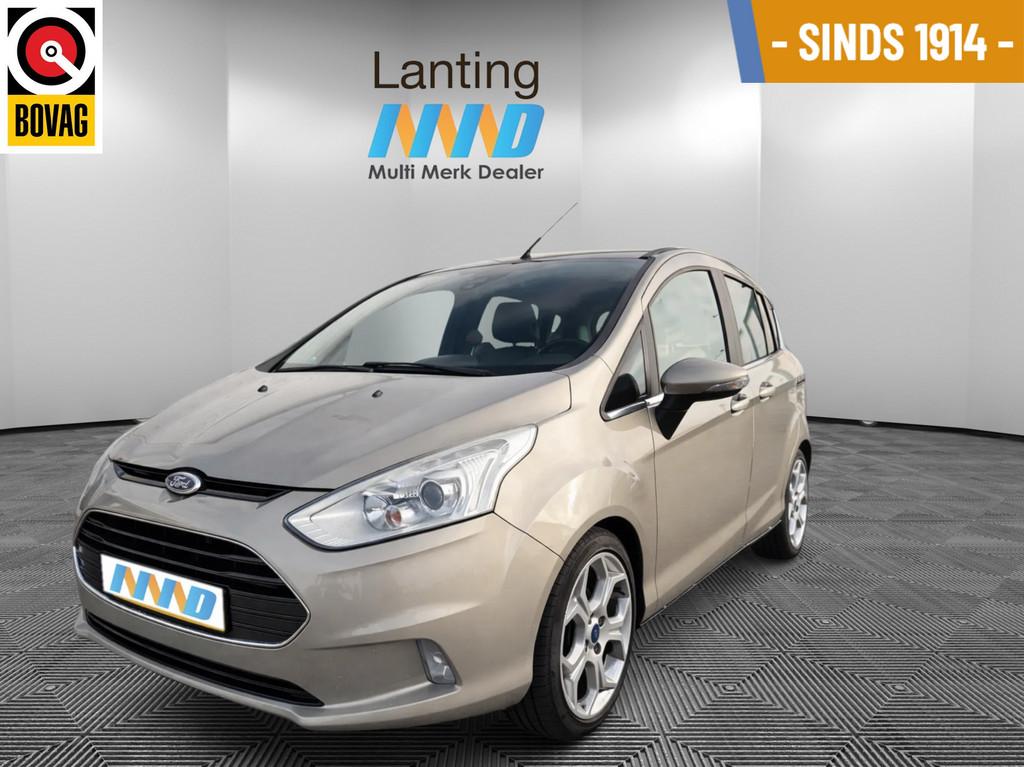 Ford B-Max 1.0 EcoBoost Titanium leer D-riem nieuw !, Auto's, Ford, Voorwielaandrijving, 101 pk, Gebruikt, Met garantie (alle)