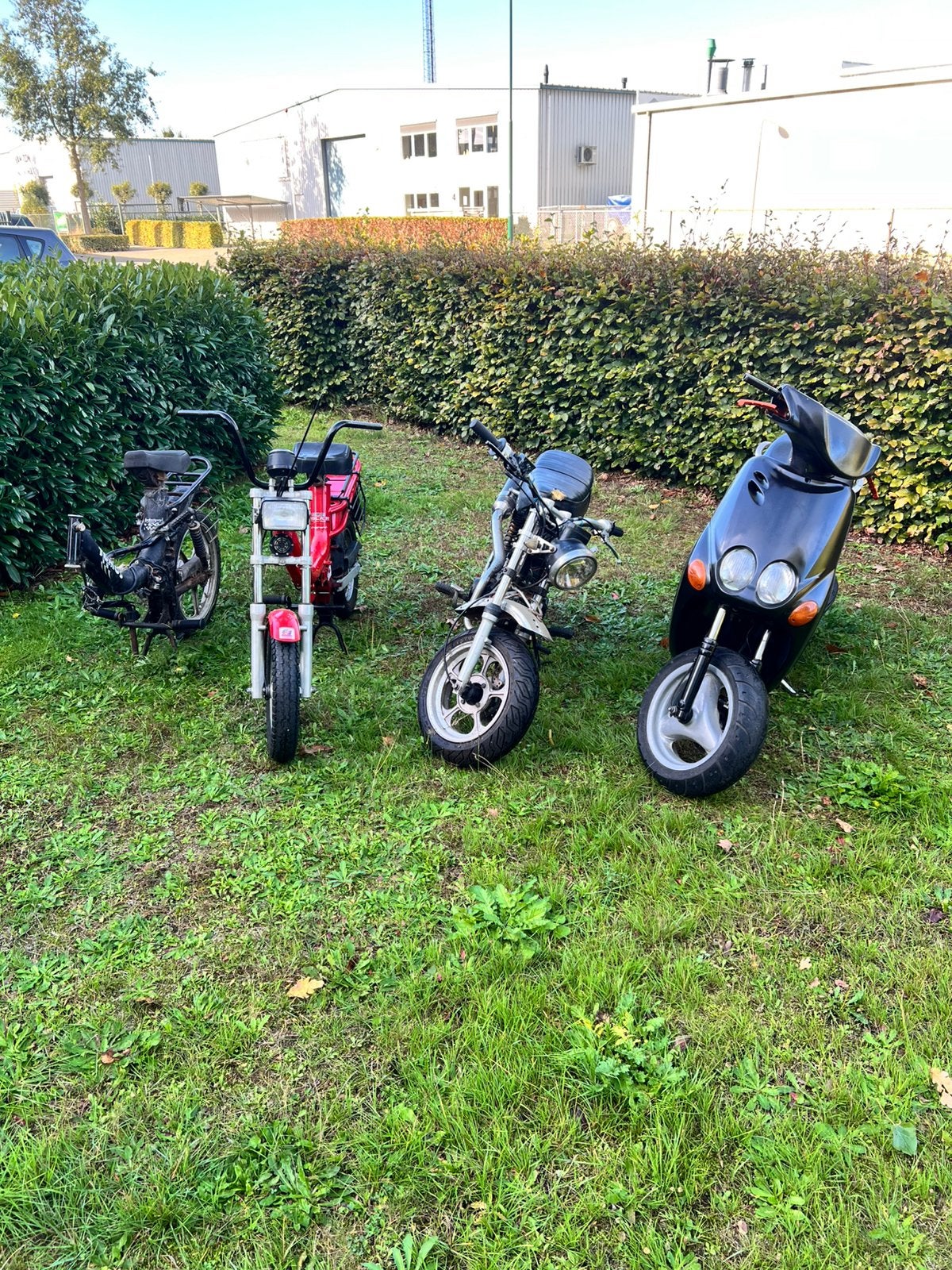 Partij brommers tomos,honda,yamaha, Ophalen, Zo goed als nieuw, Flexer