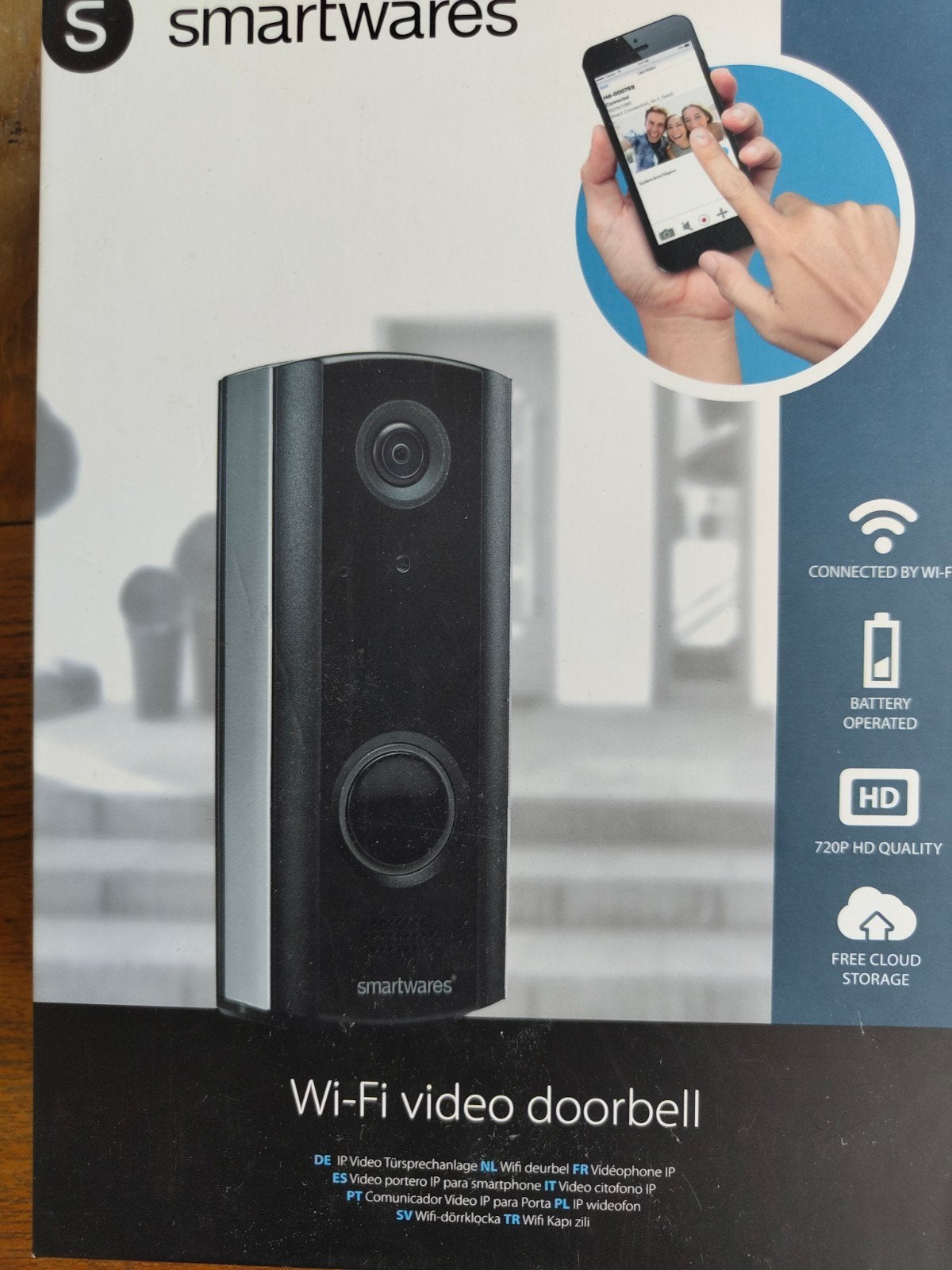 Smartwares DIC-23216 Wifi deurbel, Ophalen