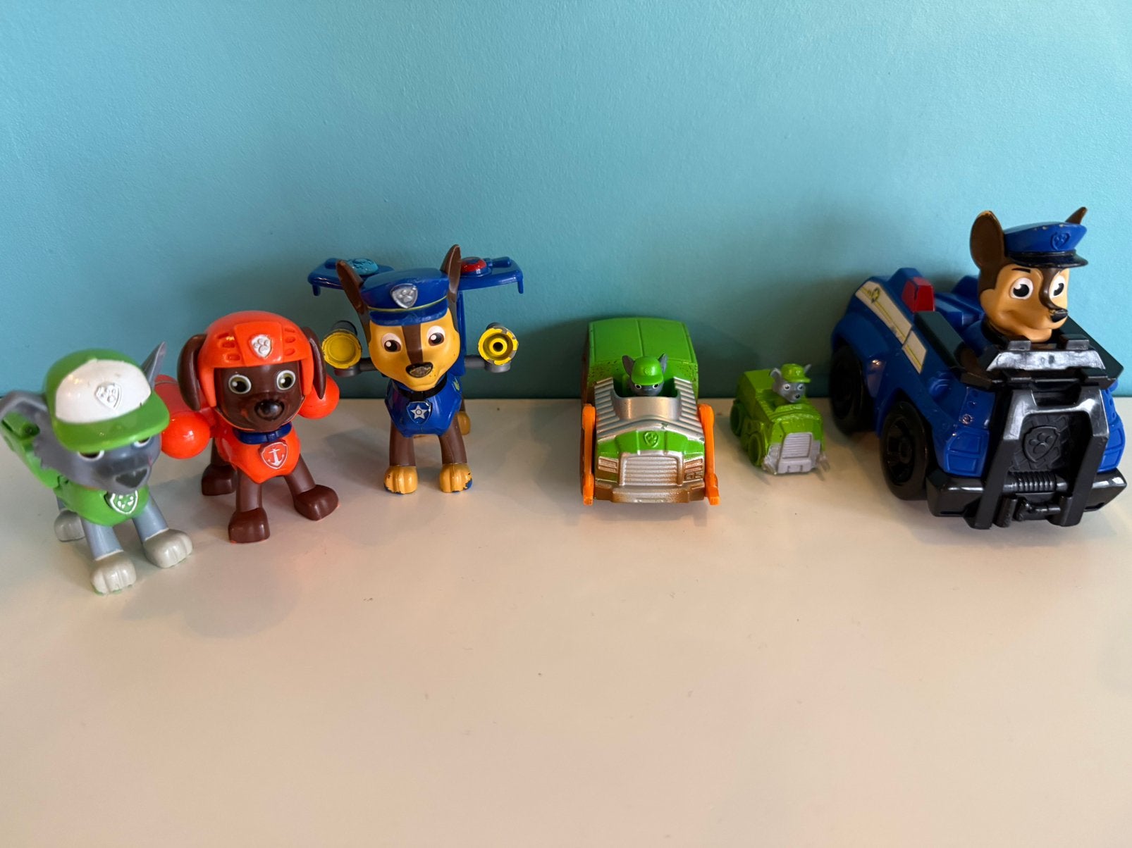 Paw patrol setje, Ophalen of Verzenden, Gebruikt