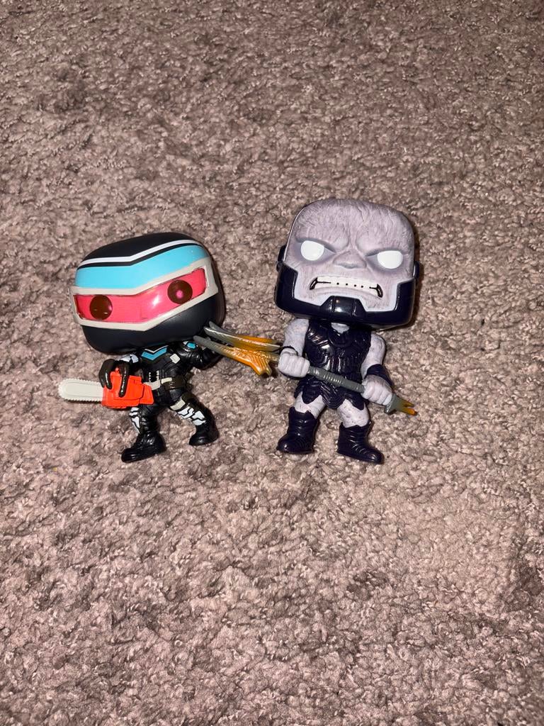 Funko Pop! Poppetjes - Darkseid en Cyberpunk Figuur, Ophalen of Verzenden, Gebruikt