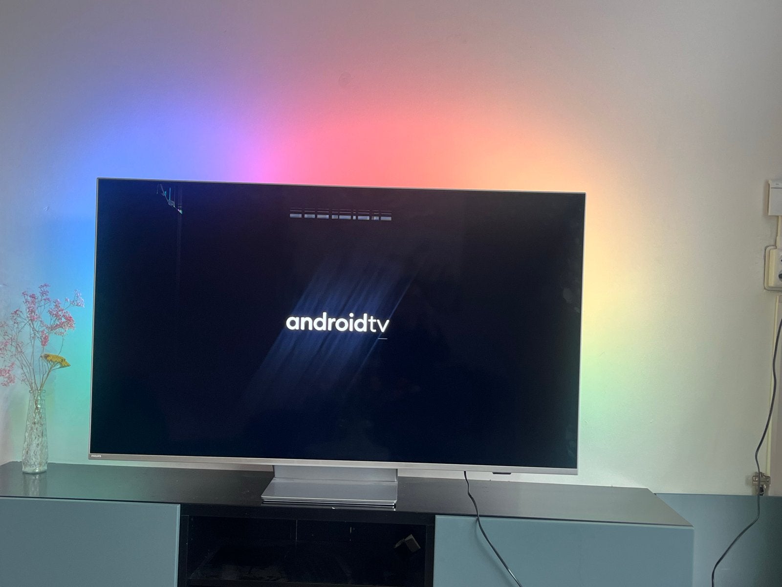 Philips 55PUS8857/12 Smart TV met schermfout, Ophalen, Philips, 50 Hz, Zo goed als nieuw