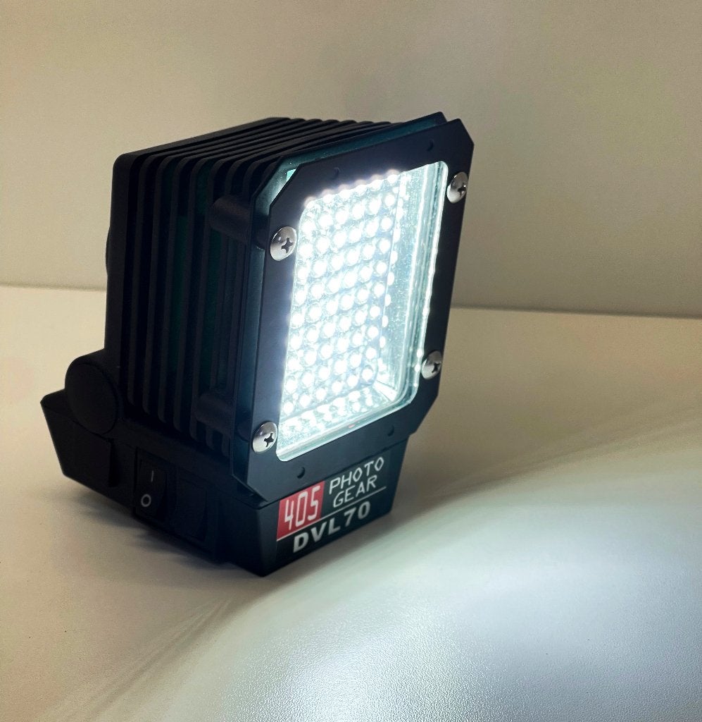 PHOTO GEAR DVL70 oplaadbare LED-videolamp met netadapter, Overige merken, N, N, Overige typen